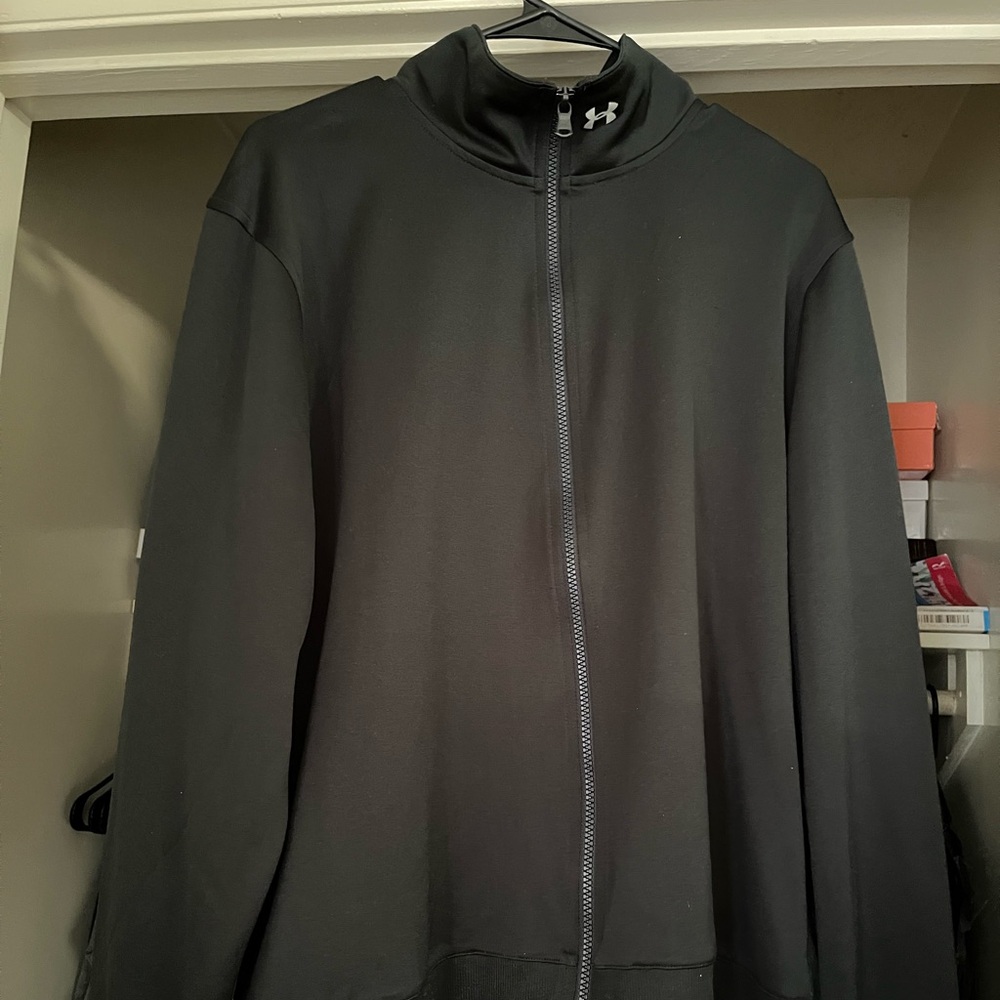 Under Armour Black Zip-Up Jacket
